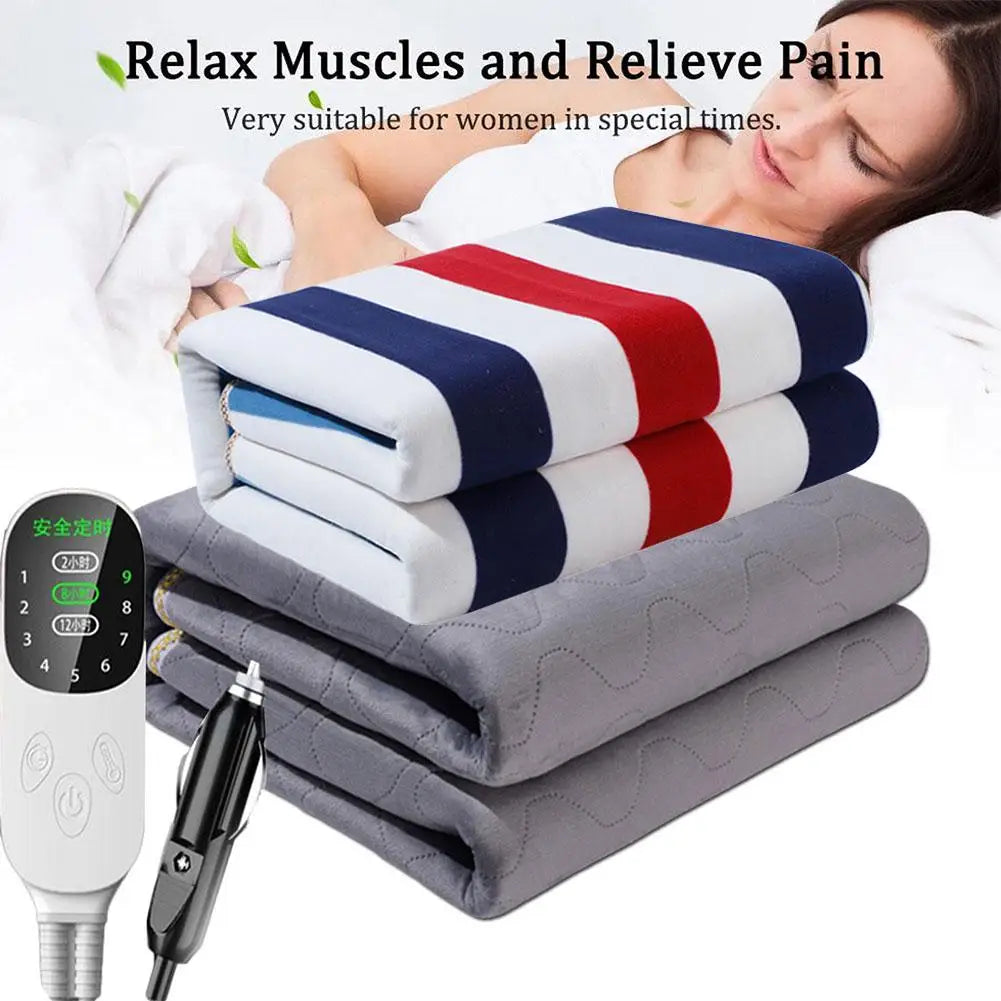 Revora Electric Travel Blanket for Auto