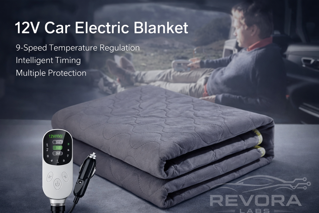 Revora Electric Travel Blanket for Auto